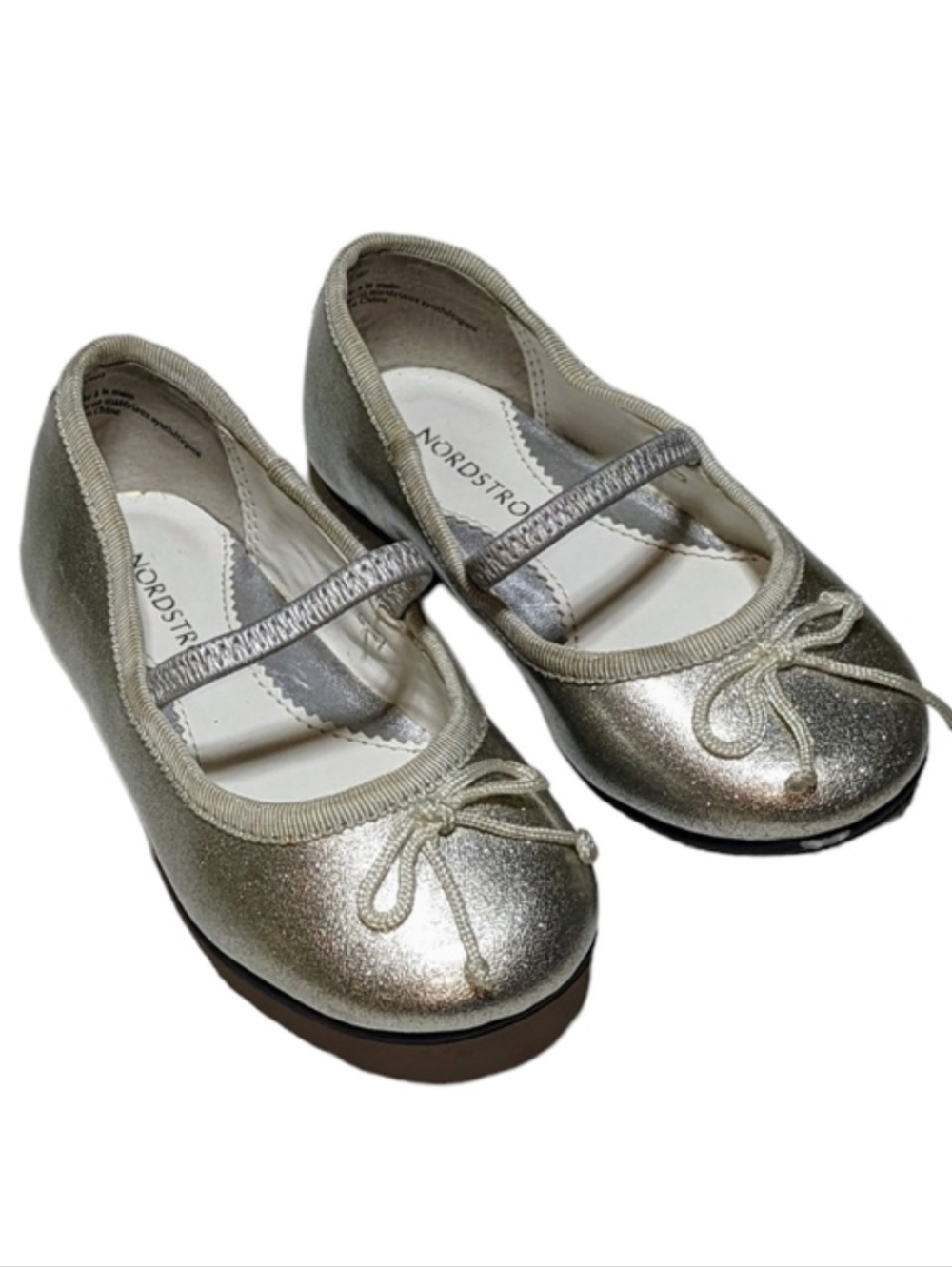 Nordstrom Toddler Silver Ballet Flats